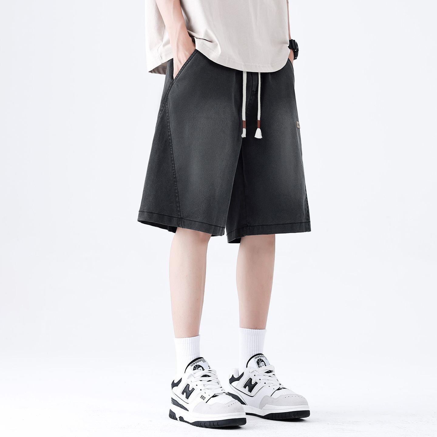 Streetwear Brand Jorts - Brand Clothing Summer Thin Men's Jorts