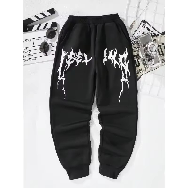 Streetwear Brand Joggers - 2025 Trend Women Sweatpants Oversized Oversized