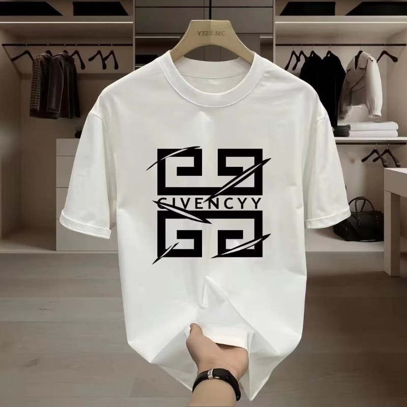 Streetwear Brand Graphic Designer - 2026Men's GIVENCY Brand Logo Print T-Shirt
