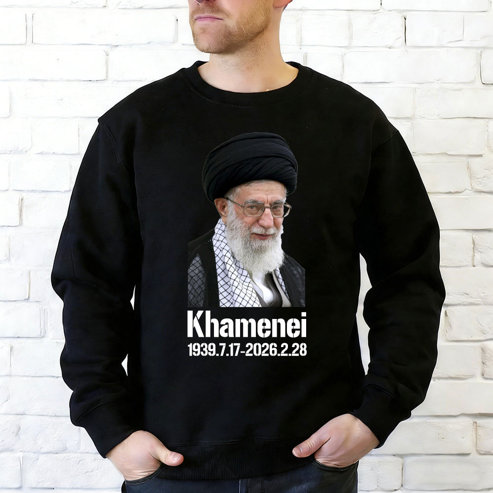 Supreme Brand Streetwear - RIP Ayatollah Khomeini 1939-2026.2.28 Man Hoodies