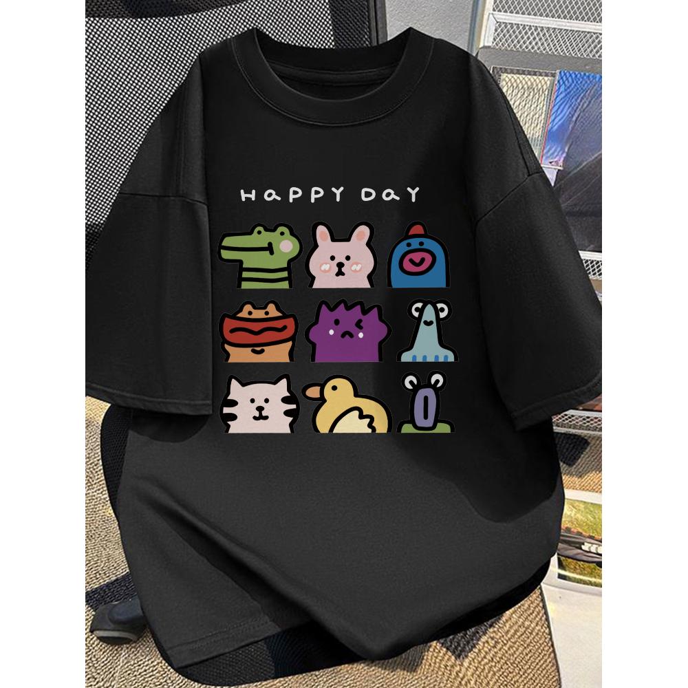 Streetwear Brand Graphic Designer - Cotton T-shirt Funny Graphic Design Summer