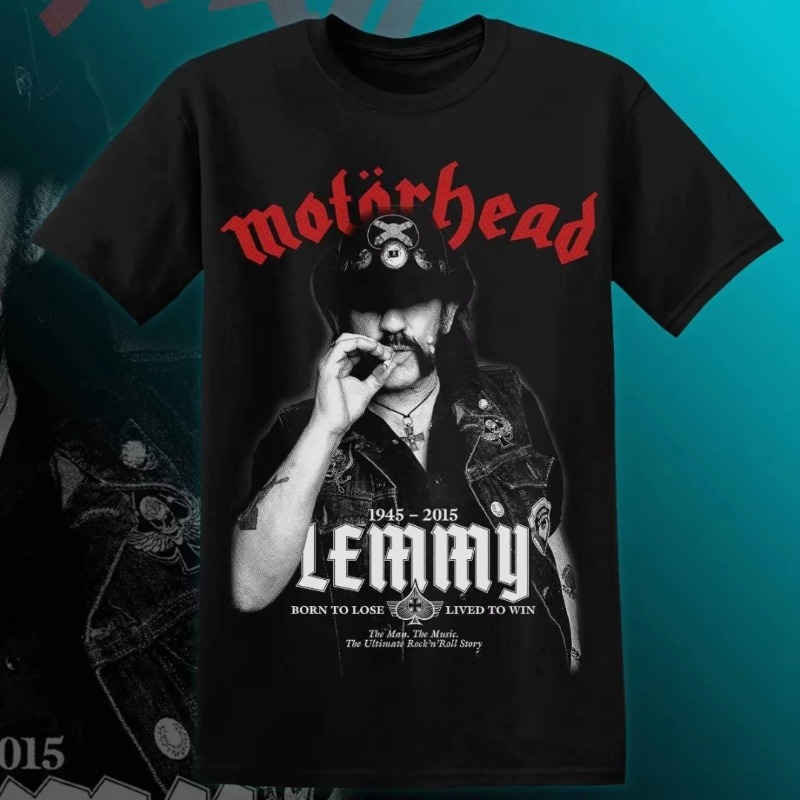 Streetwear Brand Marketing - MOTÖRHEAD LEMMY T-Shirt Men Women Short