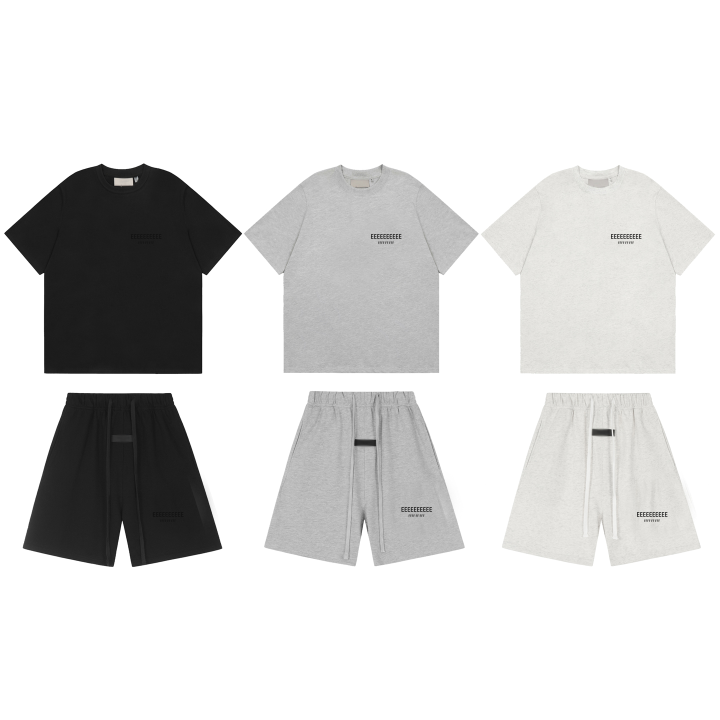 Fear Of God Essential - 25Ss New Series Classic Brand Flocked