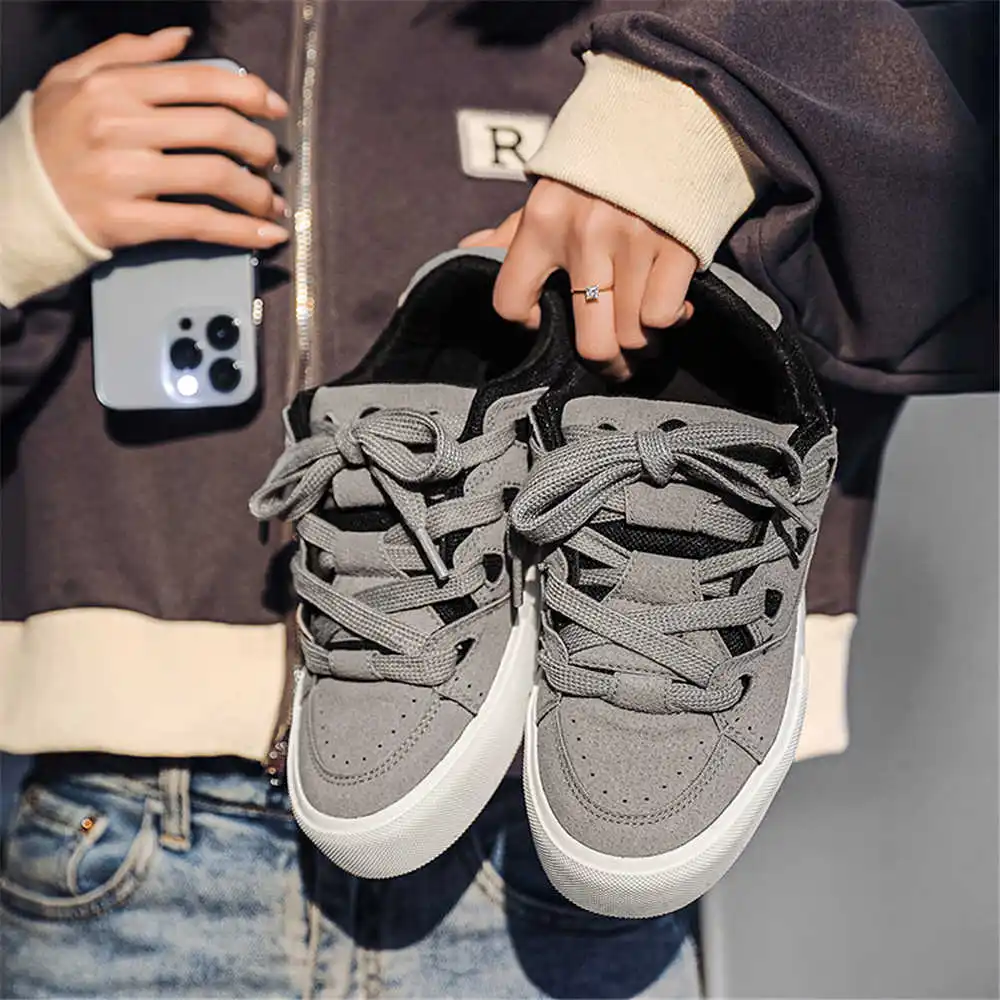 Streetwear Brand Cheap - With Lacing Hiphop Women's School Shoes