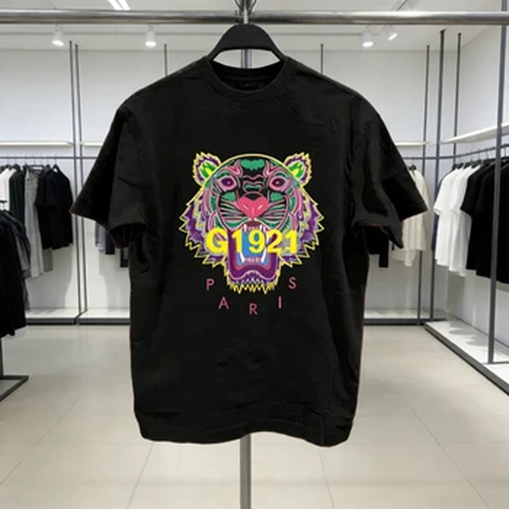 Streetwear Brand Y2K - 2026 Lion Head Print T-shirt Men