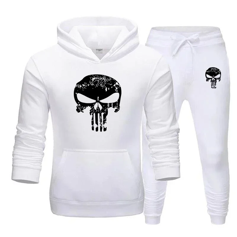 2 Pieces Sets Tracksuit Hooded - Streetwear Brand Hoodie 评论和价格