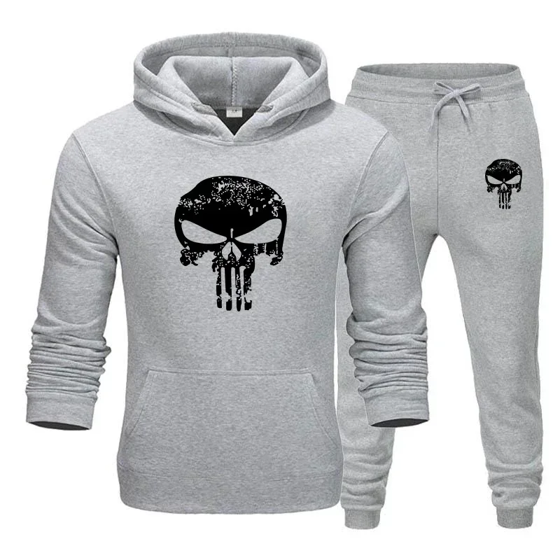 2 Pieces Sets Tracksuit Hooded - Streetwear Brand Hoodie 评论和价格
