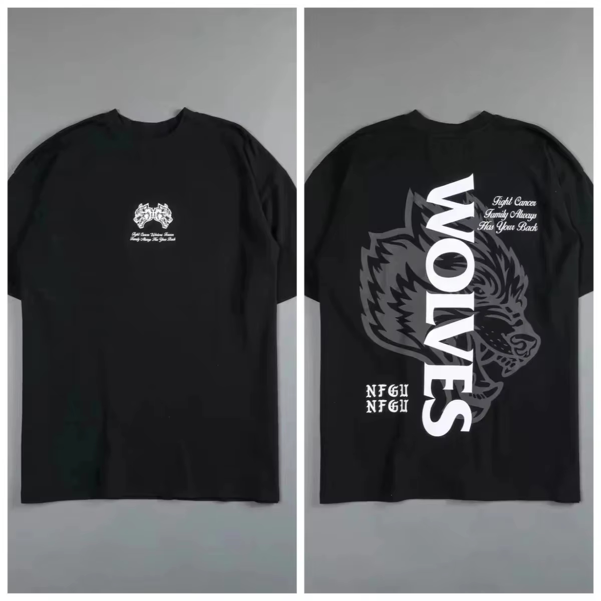 Retro Black Wolf Head High End - Streetwear Brand Marketing 评论和价格