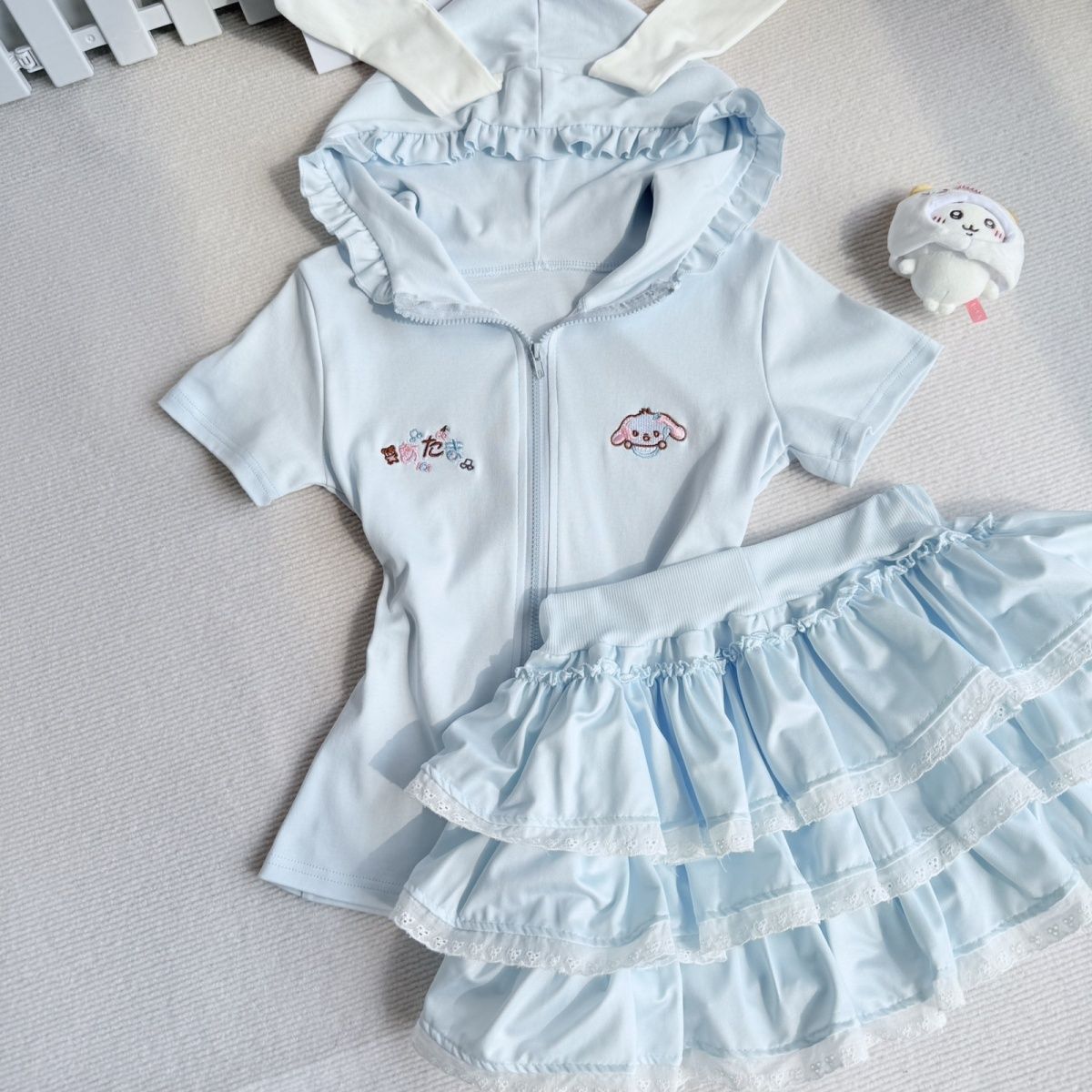 Japanese Soft Girl Sweet Skirt - Streetwear Brand Y2K 评论和价格