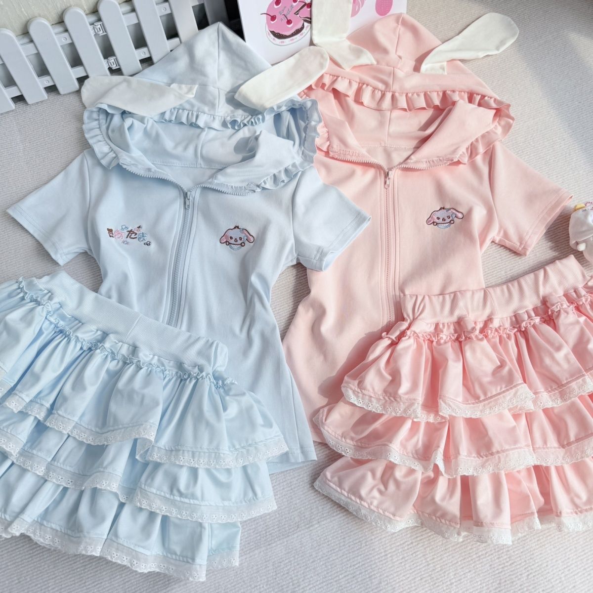 Japanese Soft Girl Sweet Skirt - Streetwear Brand Y2K 评论和价格