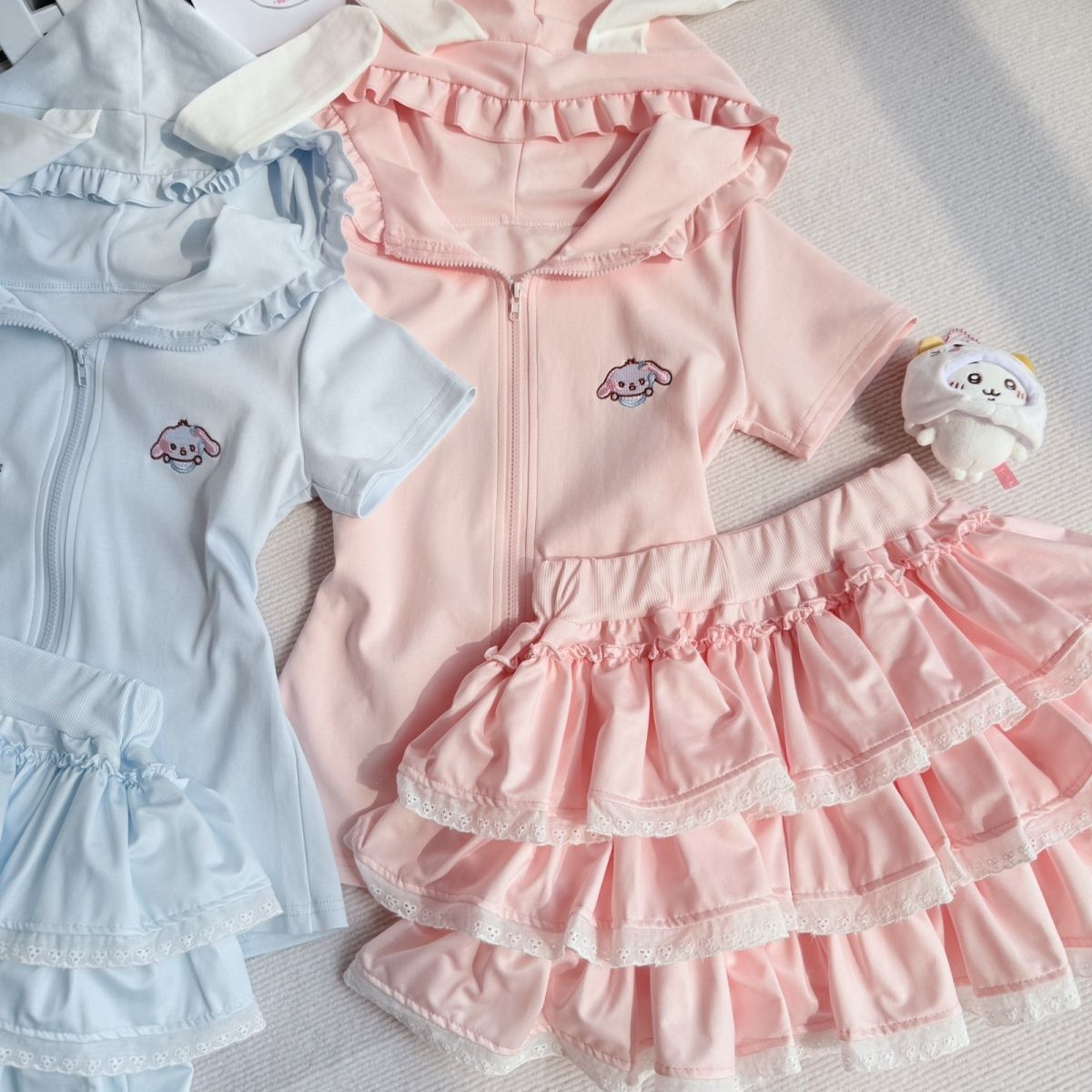 Japanese Soft Girl Sweet Skirt - Streetwear Brand Y2K 评论和价格