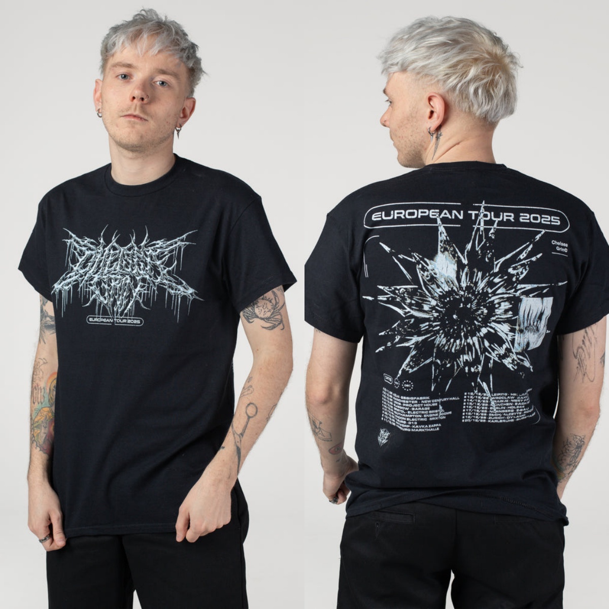 Y2k Chelsea Grin Graphic Cotto - Streetwear Brand Y2K 评论和价格