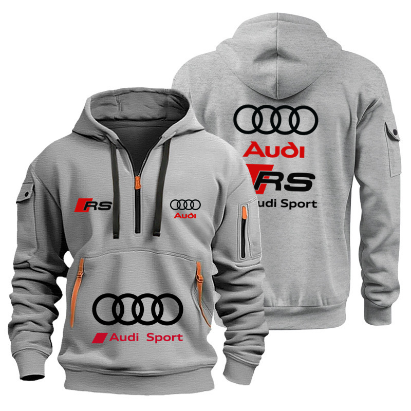 Audi Brand Unisex Motorcycle R - Streetwear Brand Hoodie 评论和价格