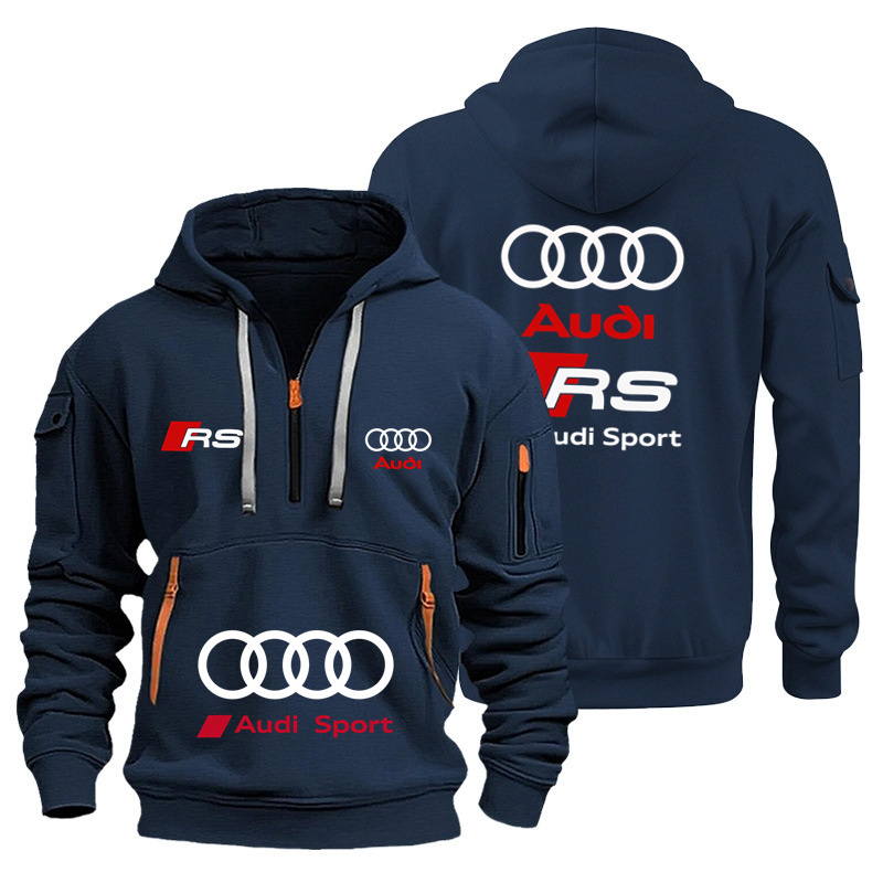 Audi Brand Unisex Motorcycle R - Streetwear Brand Hoodie 评论和价格