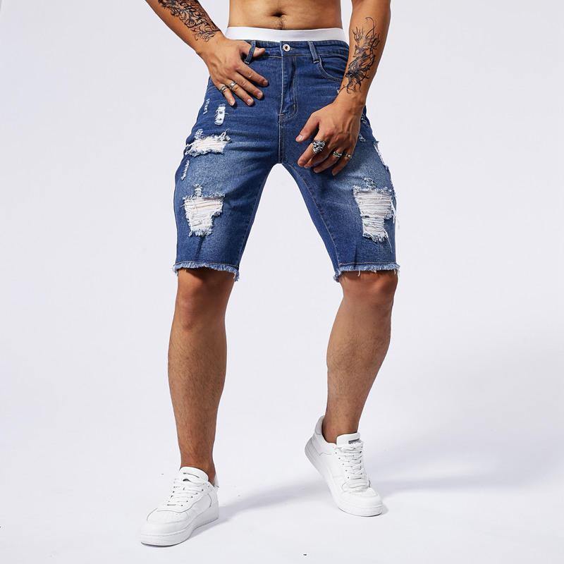 2025 Summer New Men's Ripped D - Streetwear Brand China 评论和价格