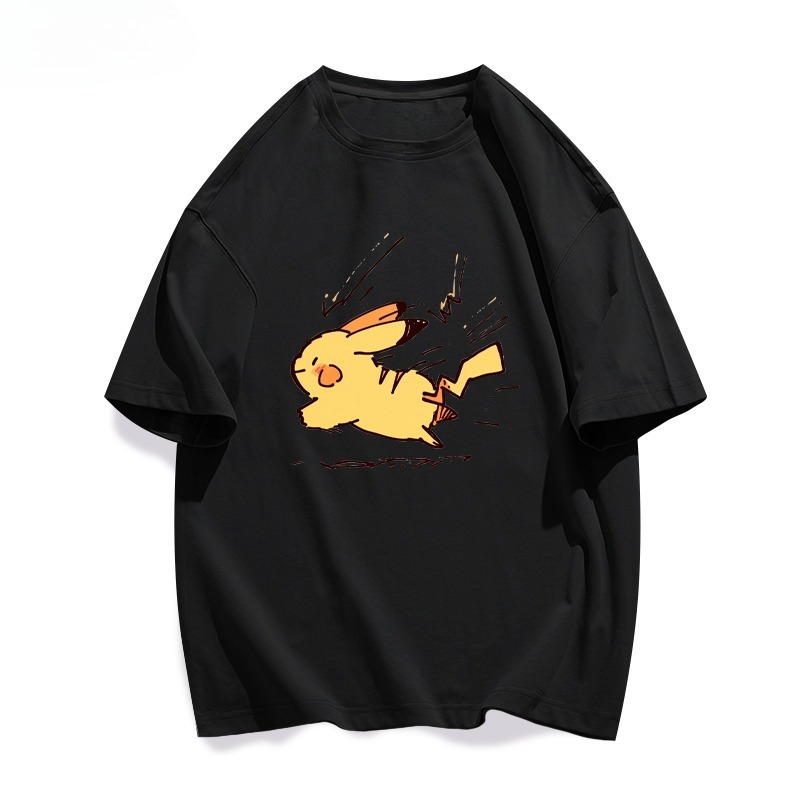 Summer Pokémon Anime Pikachu B - Streetwear Brand Y2K 评论和价格