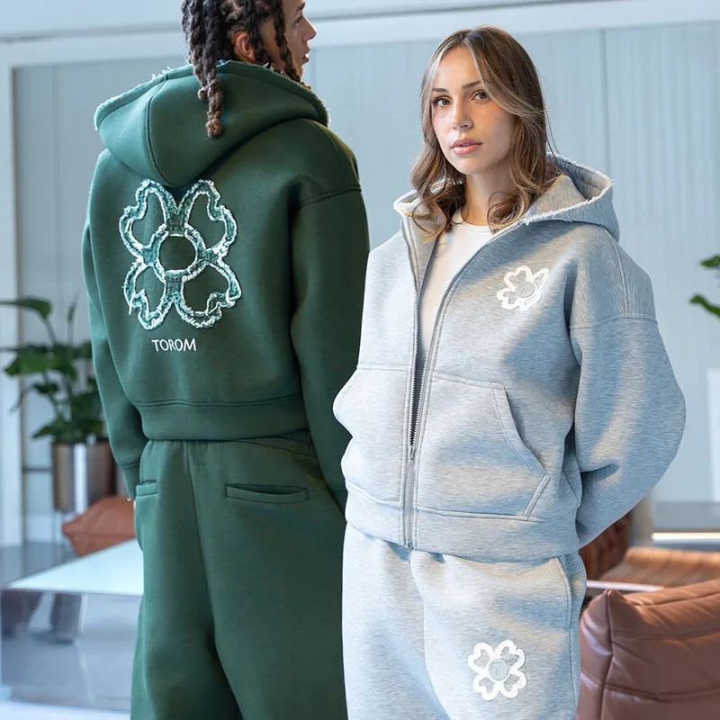 Spring Autumn Oversized 4 Leaf - Streetwear Brand Y2K 评论和价格