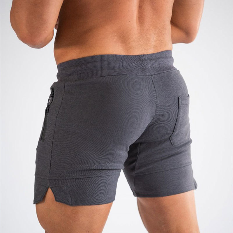New Zip pocket men shorts Fitn - Streetwear Brand Joggers 评论和价格