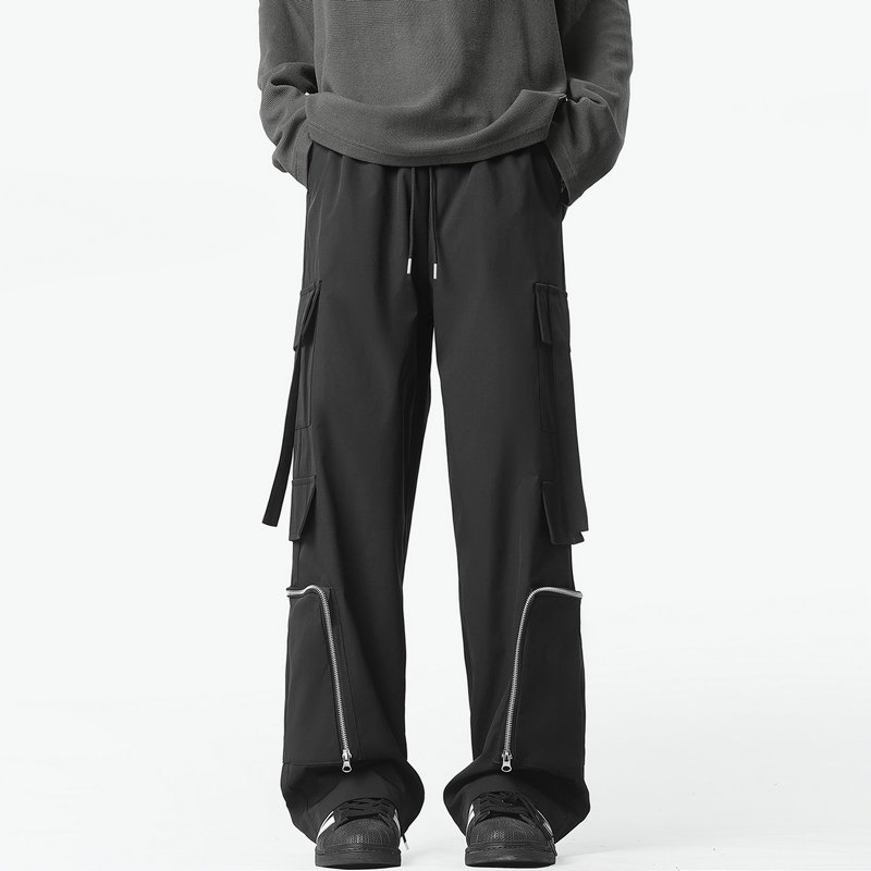 Fashion Men Cargo Pants Loose  - Streetwear Brand Joggers 评论和价格