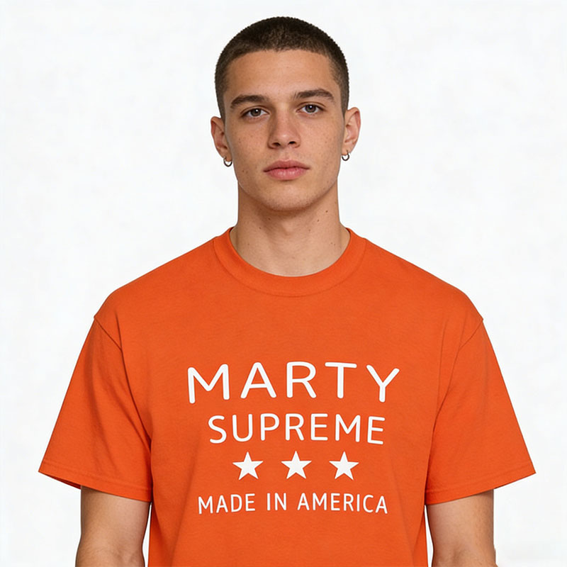 Marty Supreme Orange Cotton T- - Supreme Brand Streetwear 评论和价格