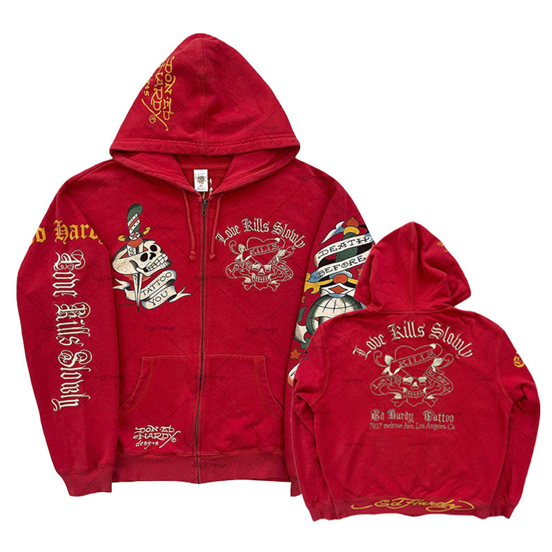 American Gothic Ro Skull Bones - Streetwear Brand Hoodie 评论和价格