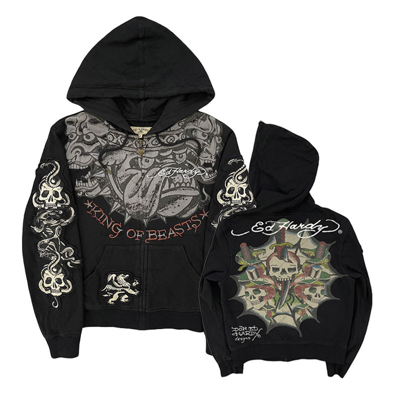American Gothic Ro Skull Bones - Streetwear Brand Hoodie 评论和价格