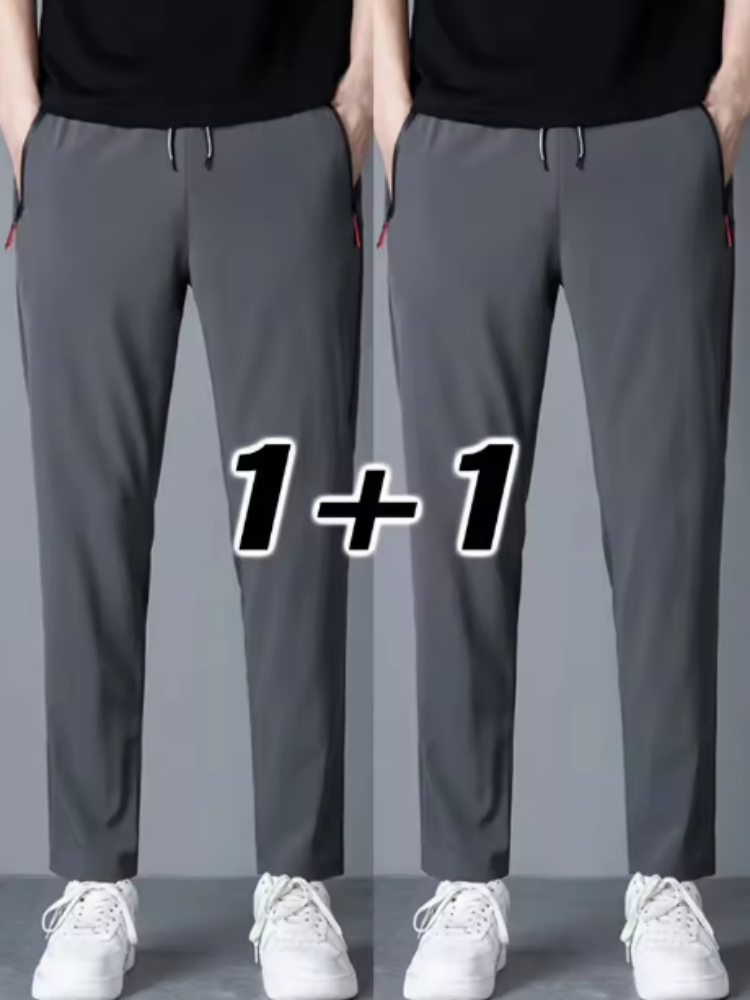 2 Pieces Men's Casual Pants St - Streetwear Brand Joggers 评论和价格