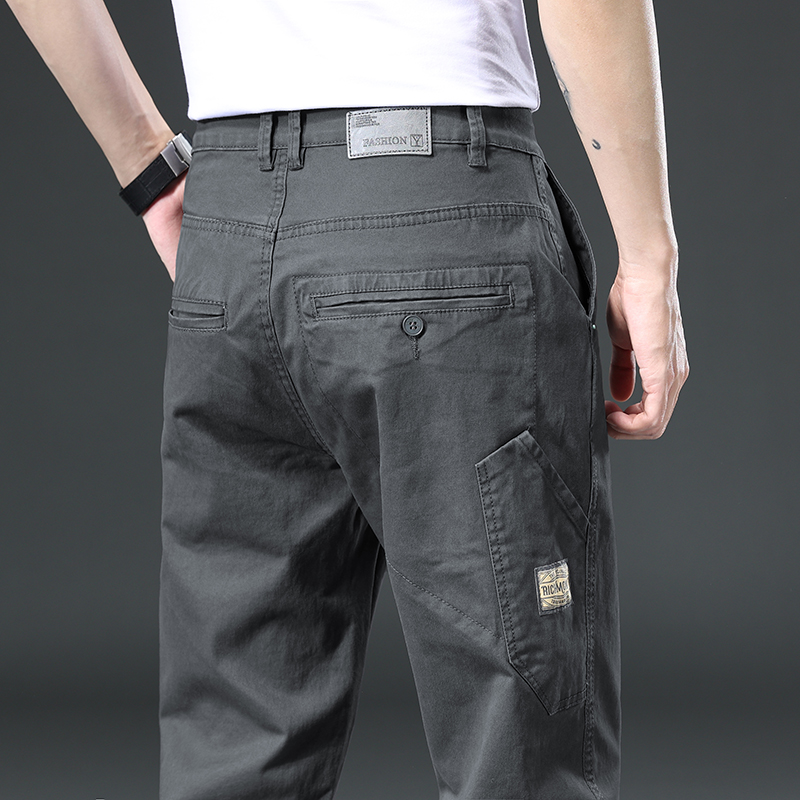 2026 New 97% Cotton Men's Carg - Streetwear Brand Joggers 评论和价格