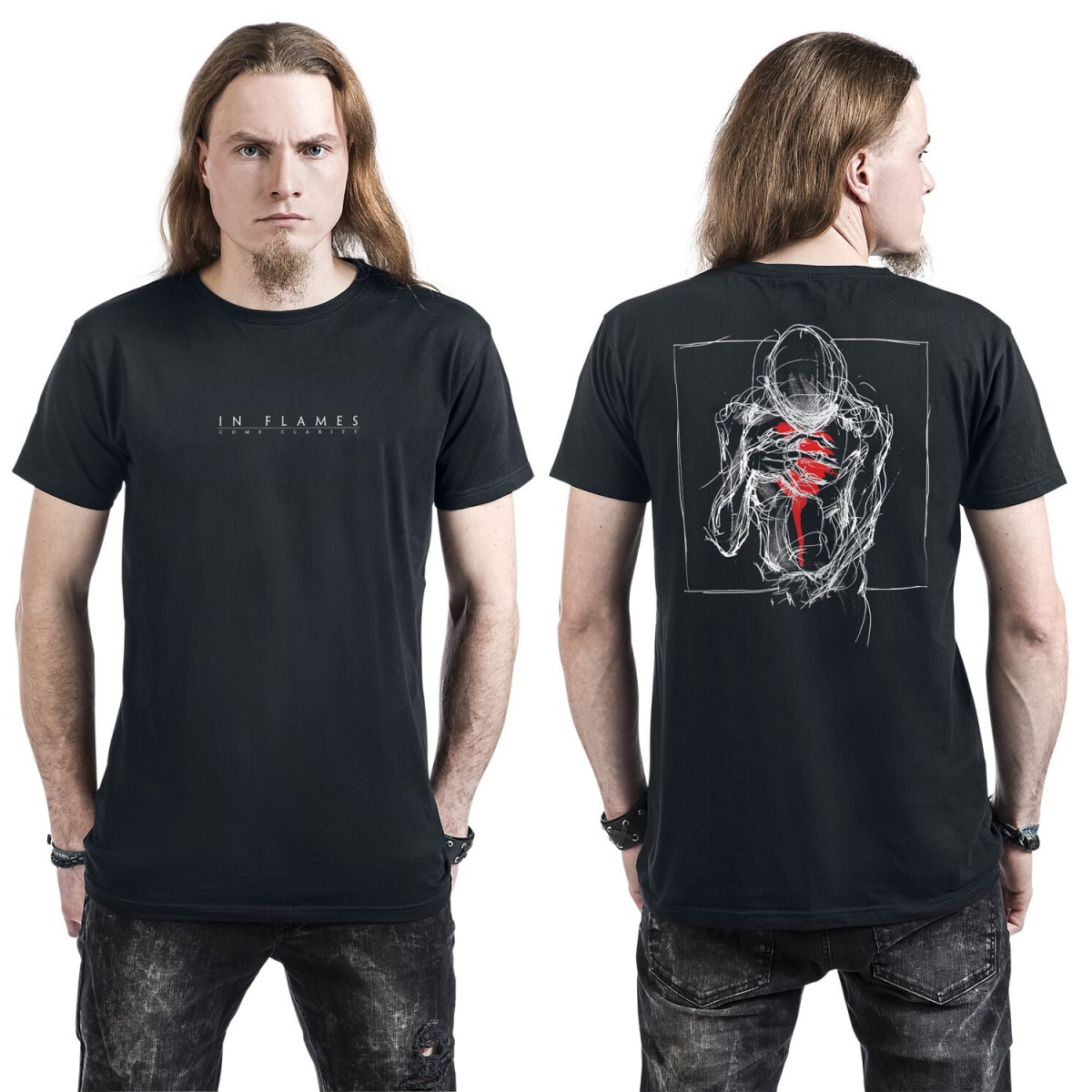 Y2k in Flames Graphic Cotton T - Streetwear Brand Y2K 评论和价格