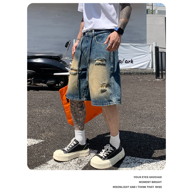 Men's Denim Shorts Jorts Ameri - Streetwear Brand Jorts 评论和价格