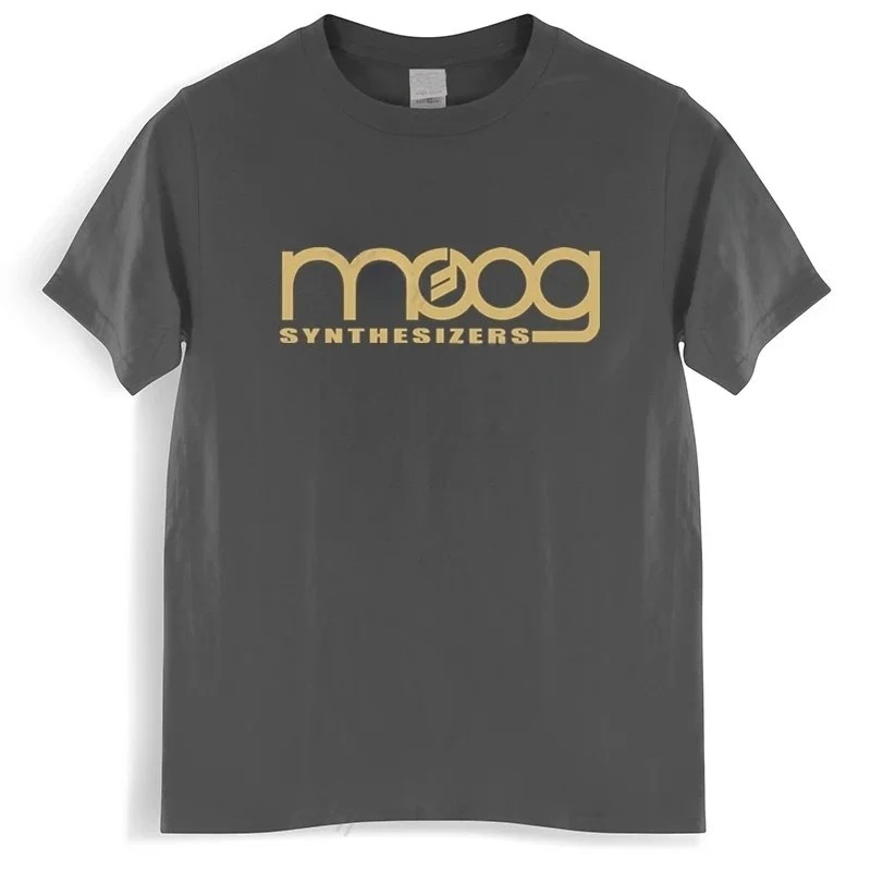Moog Synthesizer Black Print T - Streetwear Brand Marketing 评论和价格