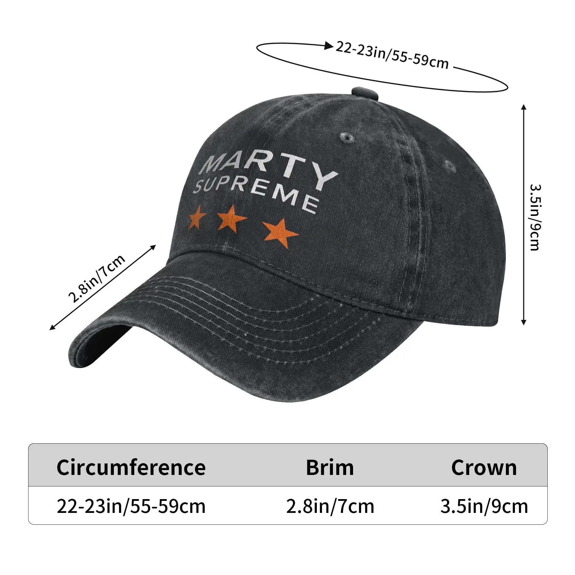 Marty Supreme Movie Print Cap  - Supreme Brand Streetwear 评论和价格