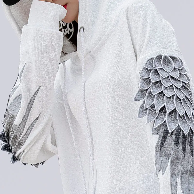 Sweatshirt for Men Hooded Embr - Streetwear Brand Cheap 评论和价格