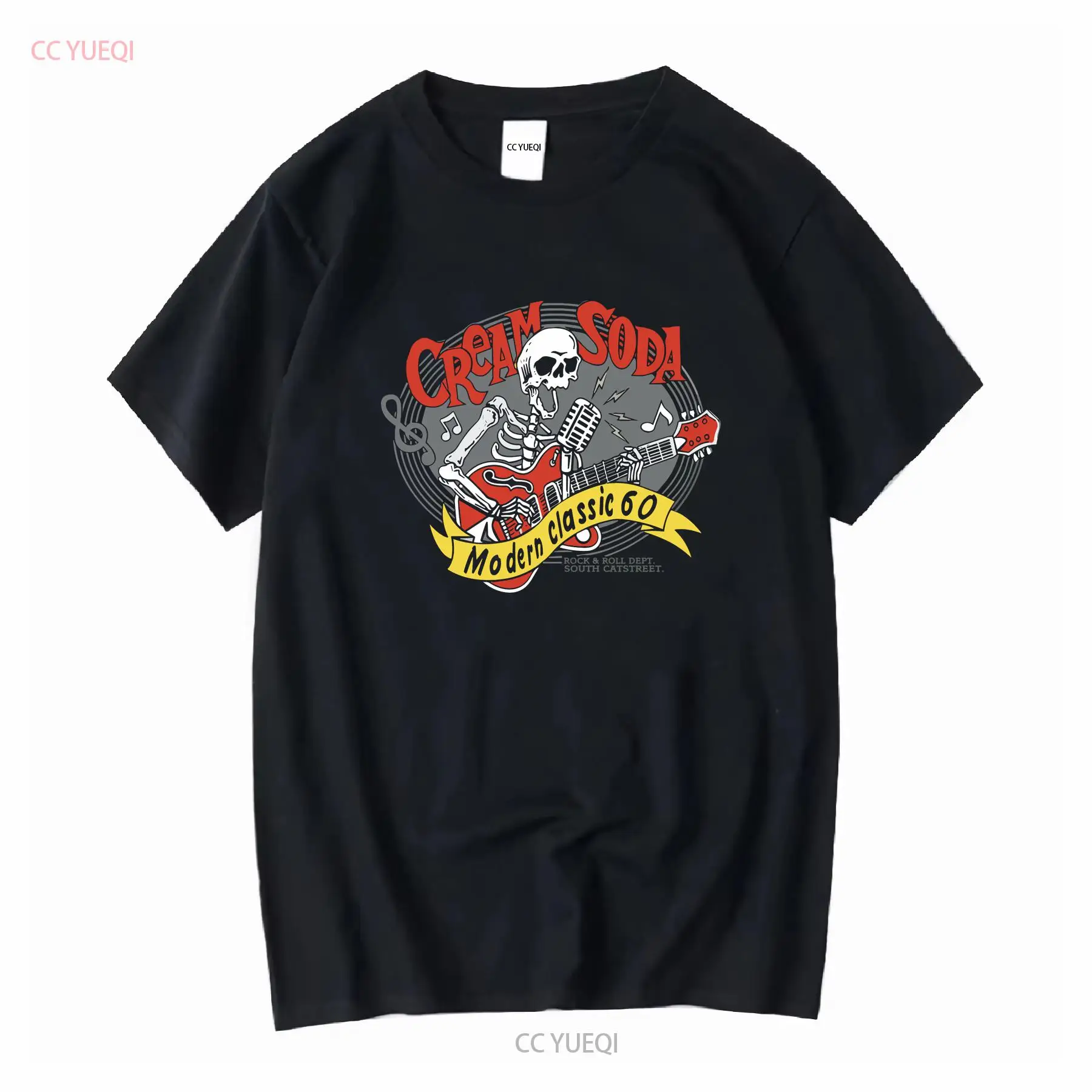 Cream Soda Rock Roll T shirt J - Streetwear Brand China 评论和价格