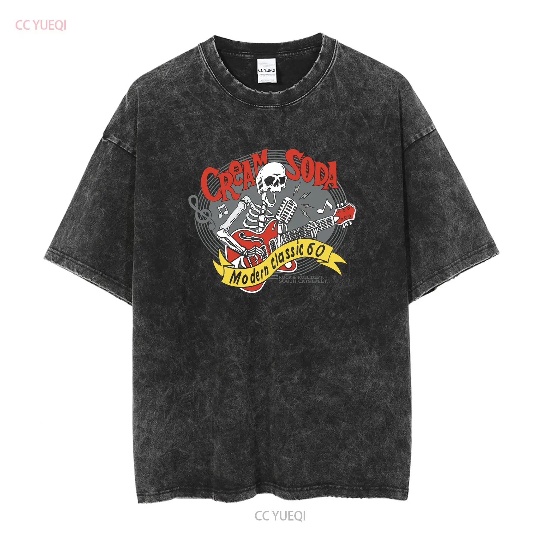 Cream Soda Rock Roll T shirt J - Streetwear Brand China 评论和价格