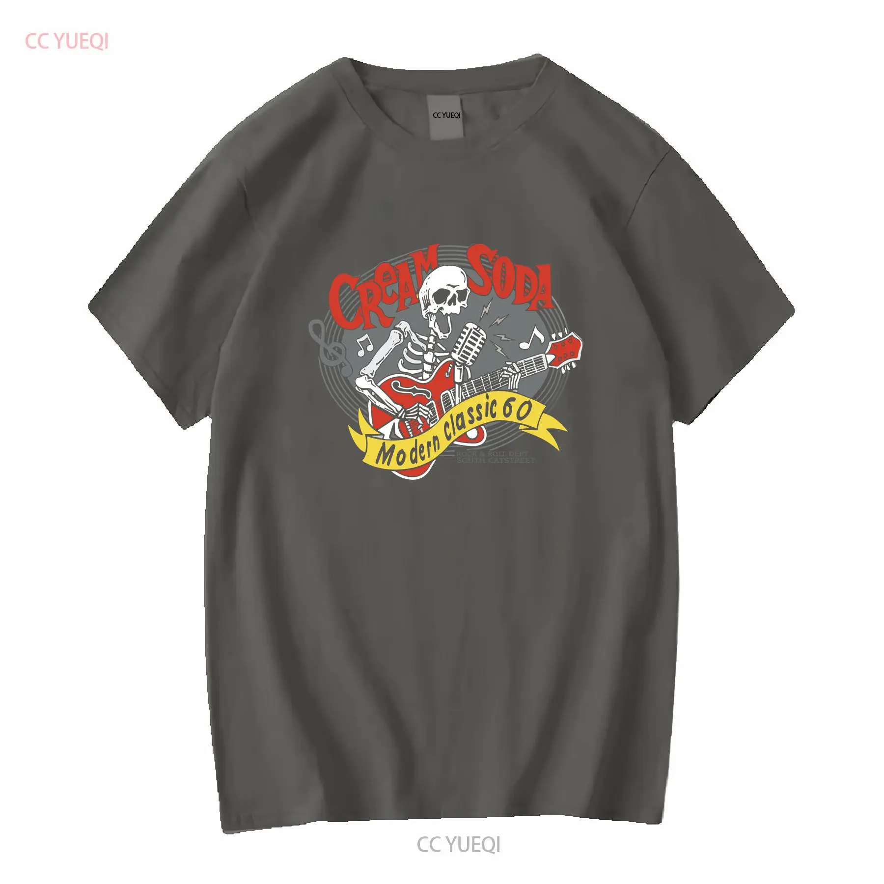Cream Soda Rock Roll T shirt J - Streetwear Brand China 评论和价格