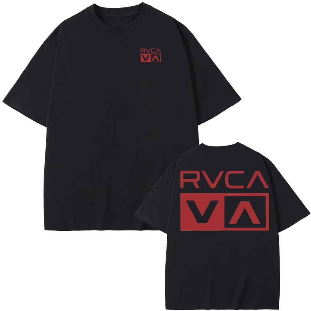 RVCA T Shirt Black Tee Summer  - Streetwear Brand Marketing 评论和价格