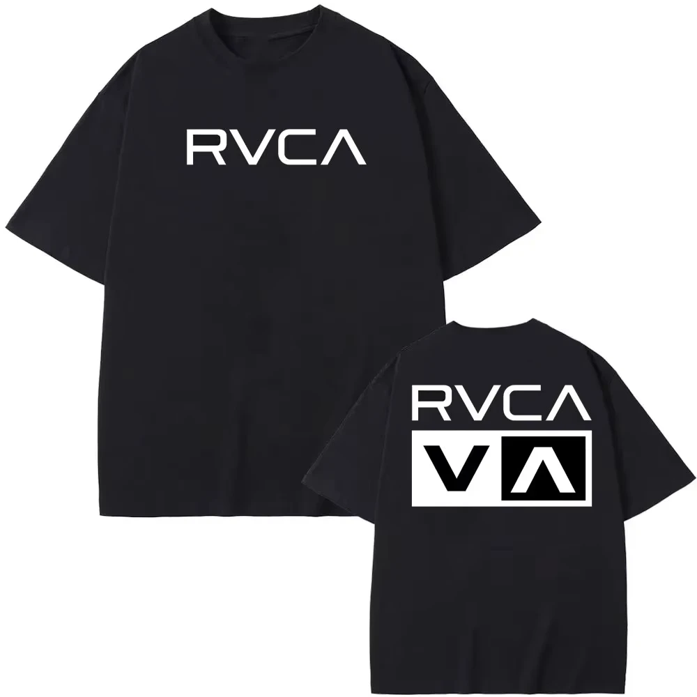 RVCA T Shirt Black Tee Summer  - Streetwear Brand Marketing 评论和价格